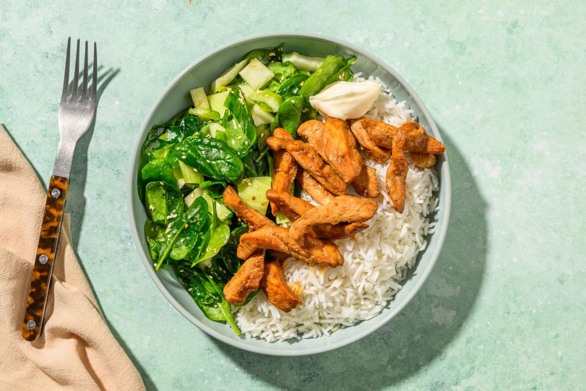 Chicken teriyaki bowl