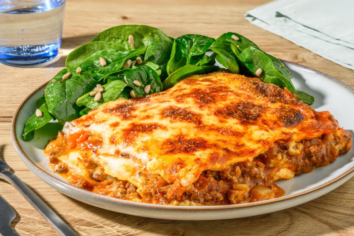 Klassisk kjøttdeiglasagne
