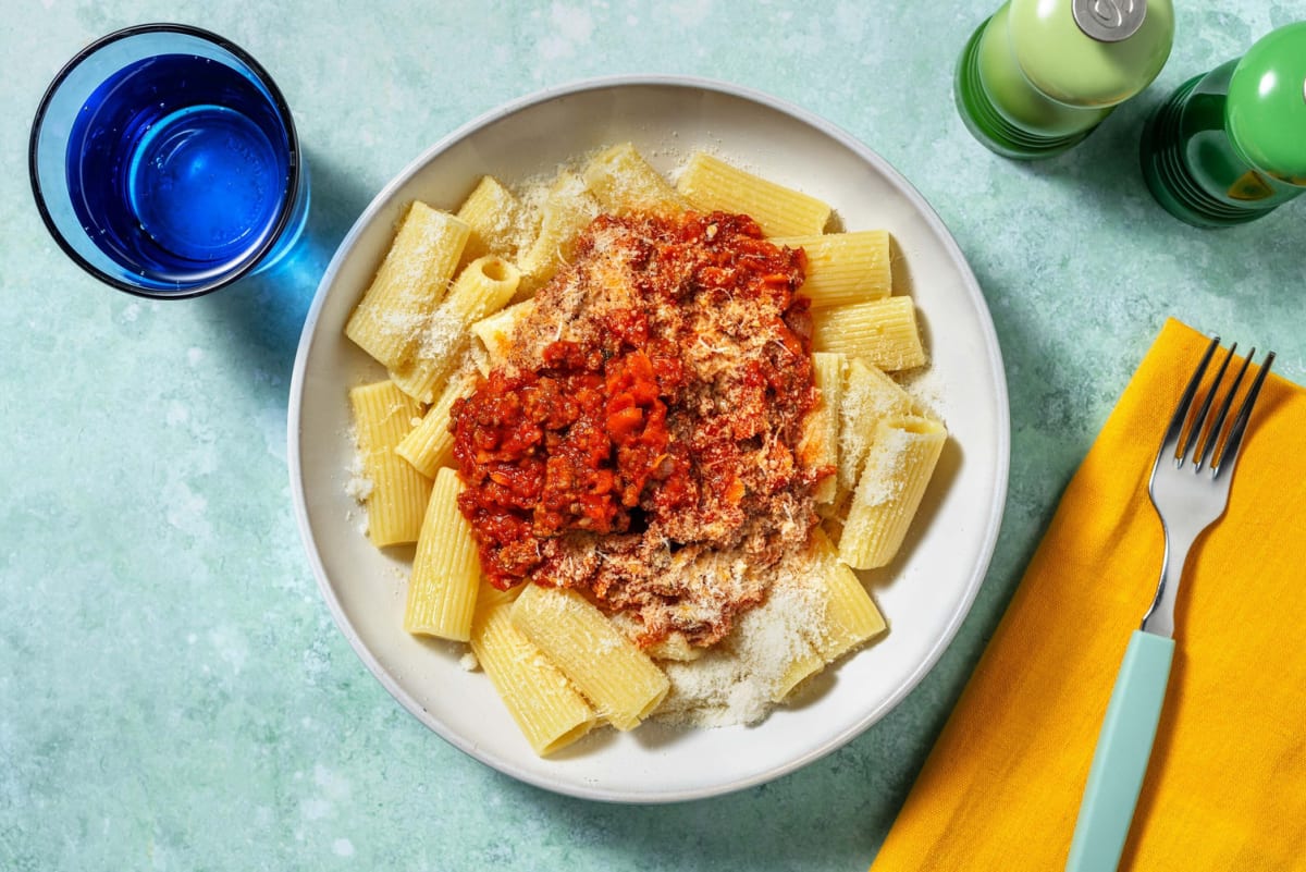 Pasta Bolognese mit Rinderhack