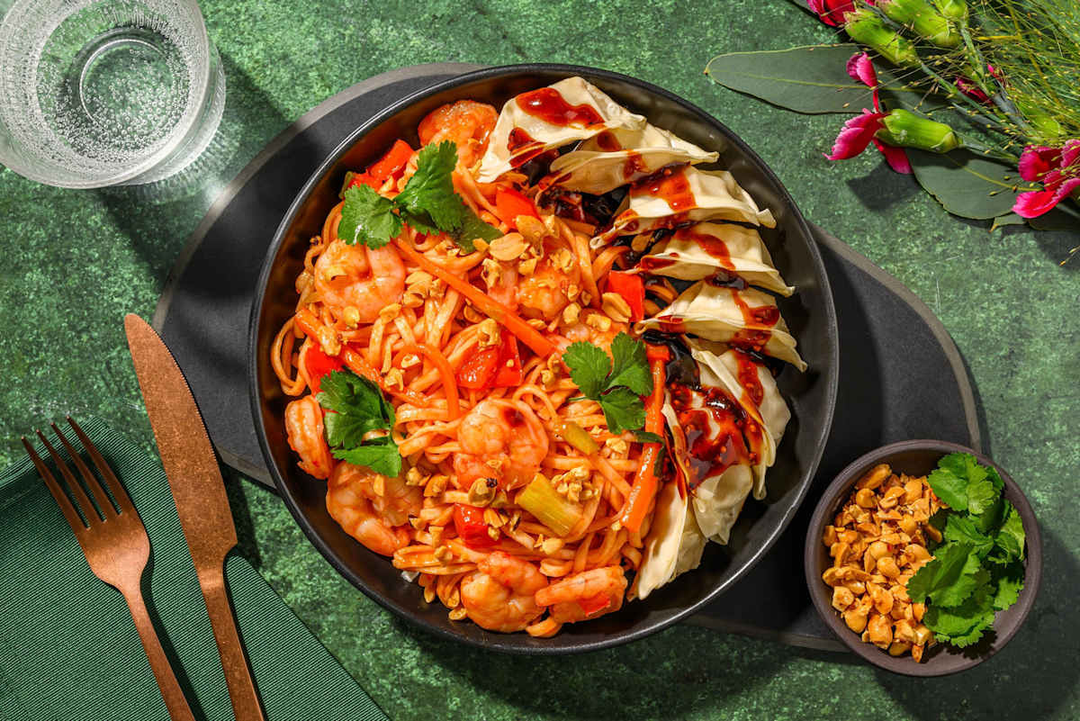 'Pad thai'-inspirerede rejer