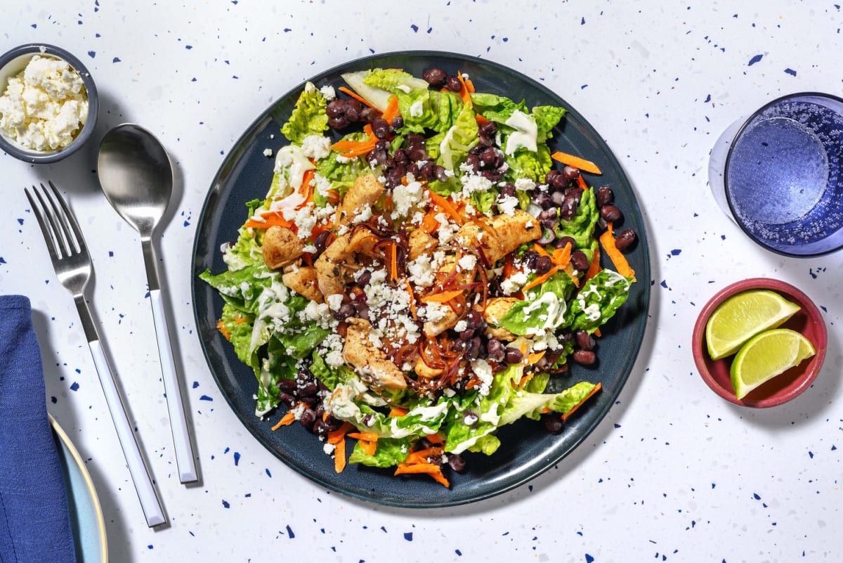 Cajun Chicken Salad mit Hirtenkäse