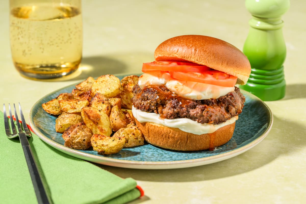 Goat's Cheese Burgers