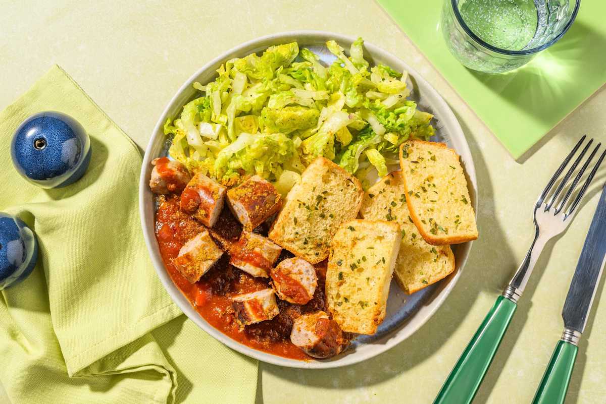 Veggie Curry-"Chicken" Teller