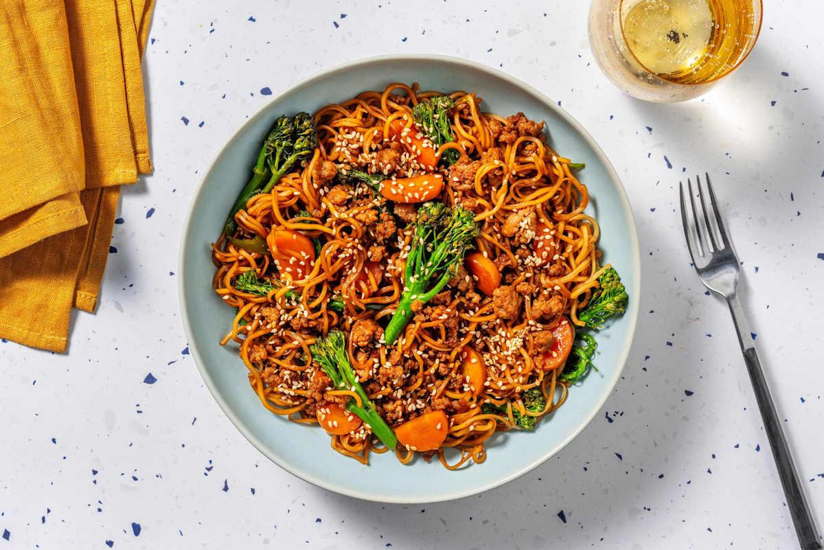 Honey Sesame Beef Stir-Fry