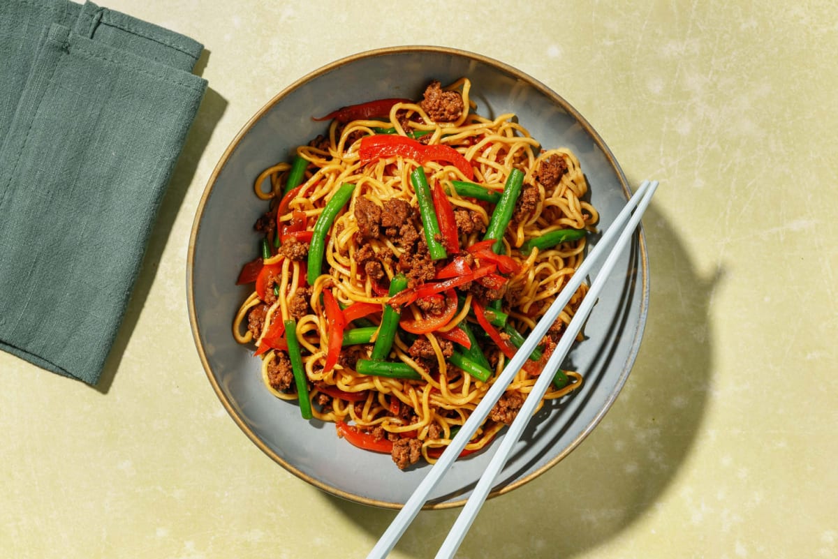 Hoisin Beef and Mixed Veg Stir-Fry