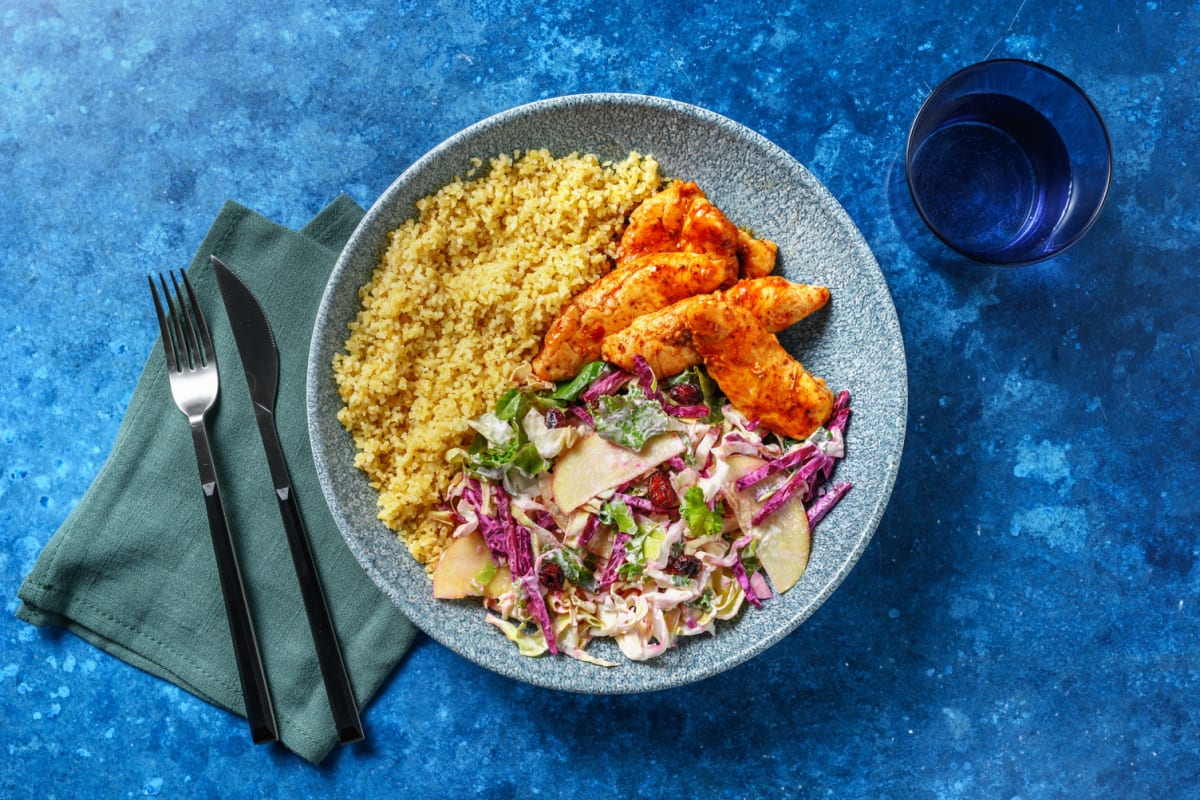 Sticky harissa chicken 