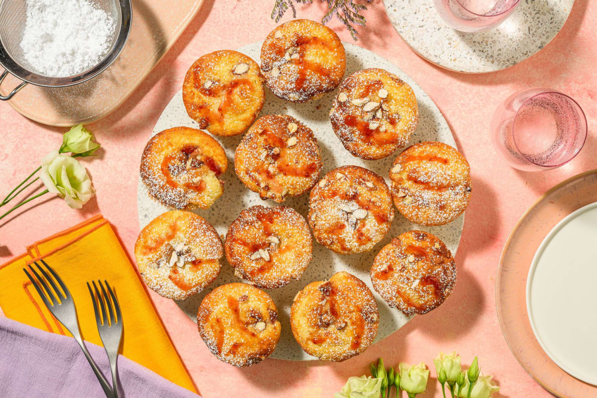 Mother's Day Raspberry Swirl Muffins