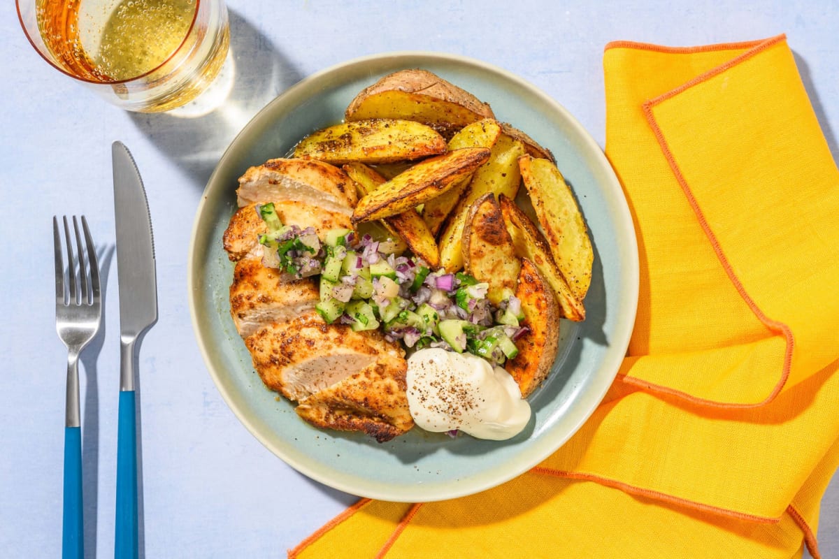 Pineapple glazed BBQ chicken