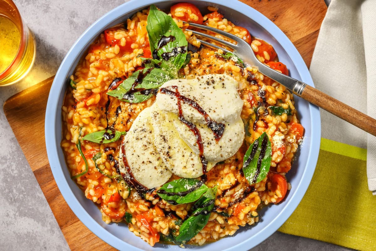 Caprese risotto 