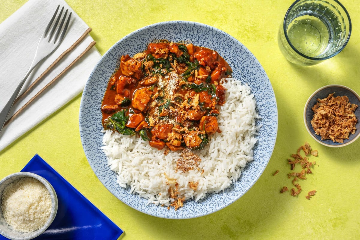 Cajun BBQ Chicken Rice Bowl