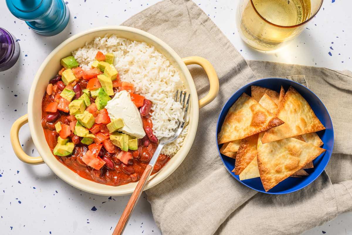 Easy Breezy Veggie Burrito Bowl  with Falafel