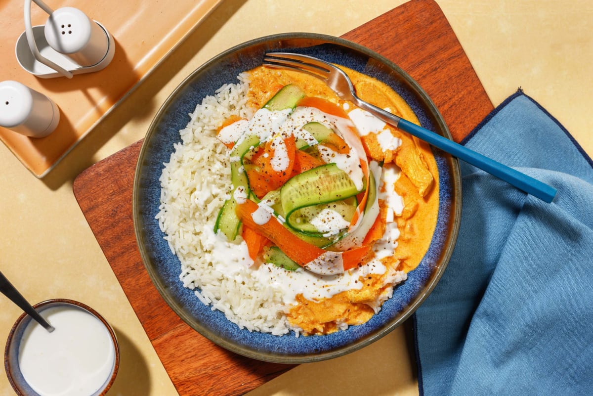 Snabb butter chicken 