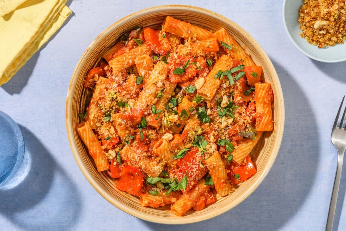 Napolitansk inspirereret rigatoni