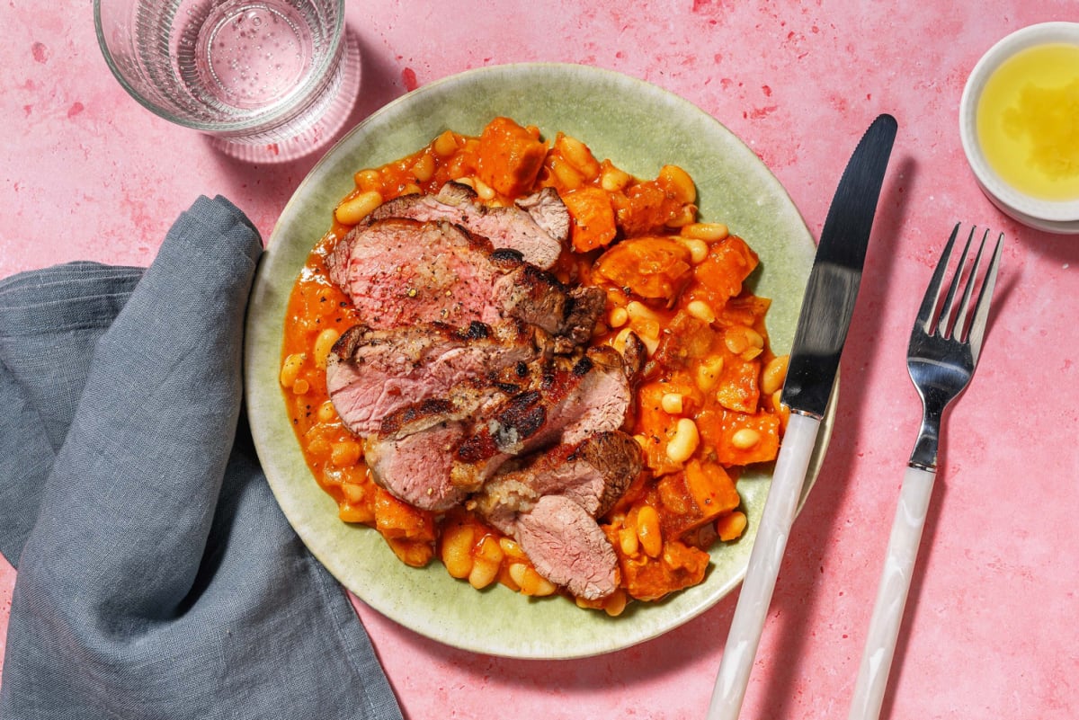 Garlic Butter Lamb Steak