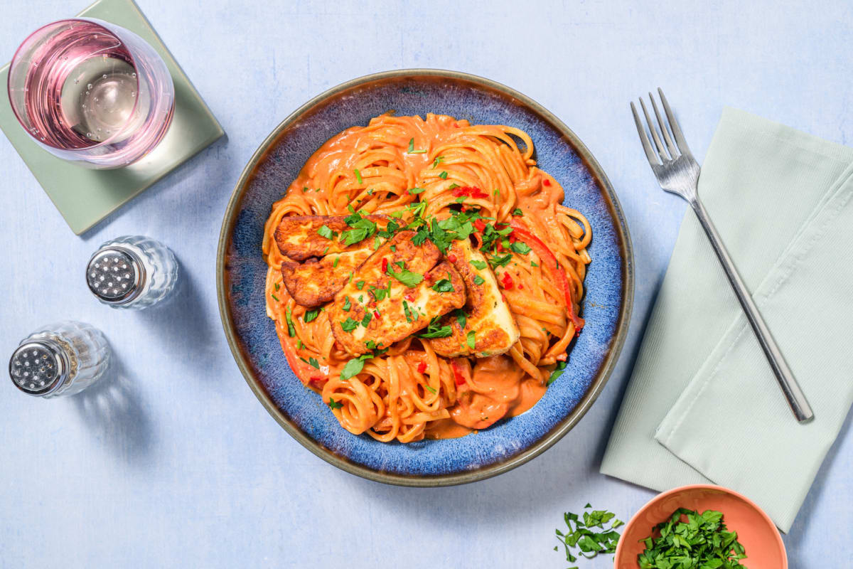 Cajun-inspired Bell Pepper Linguine