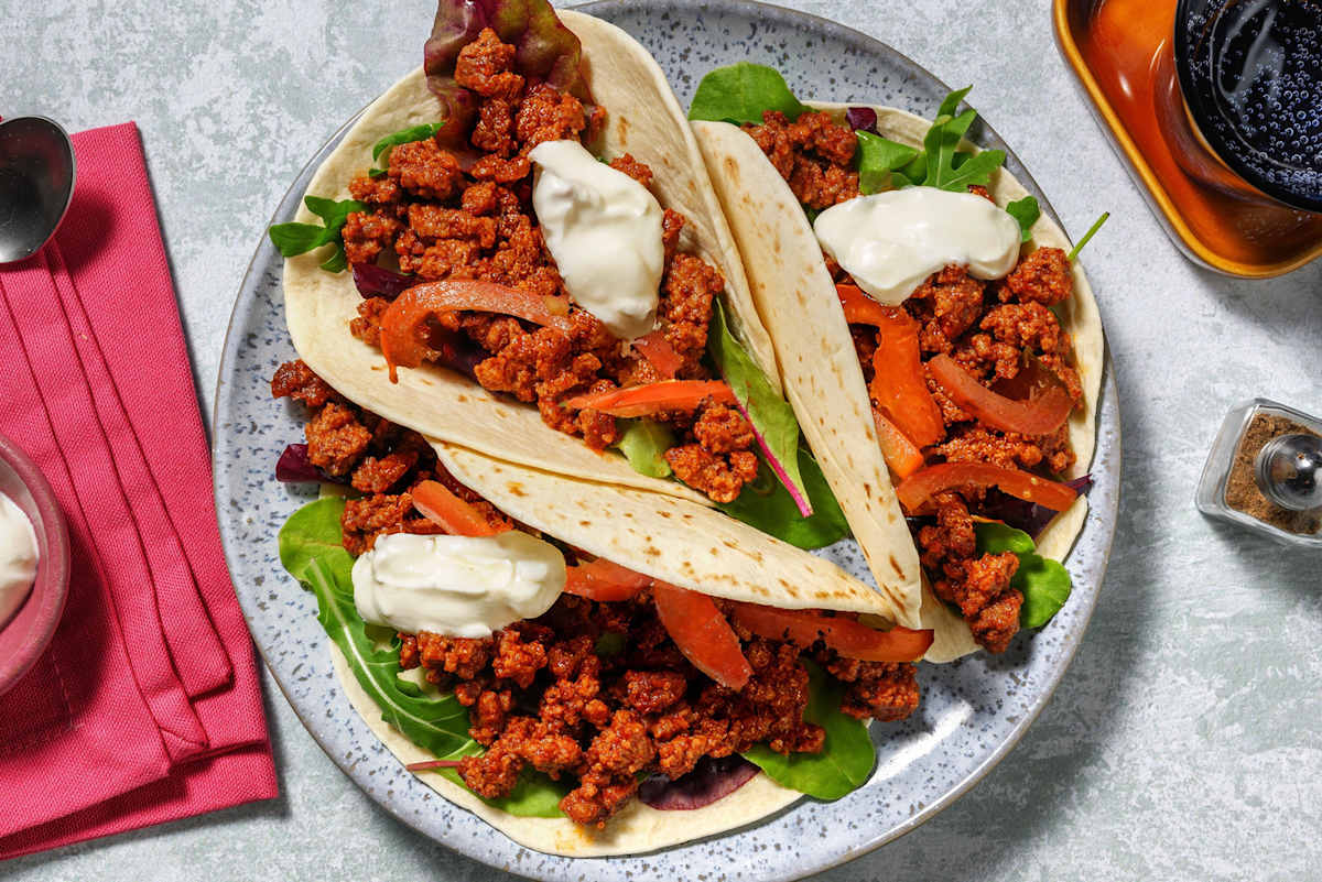 Super Quick Tex-Mex Style Beef Tacos