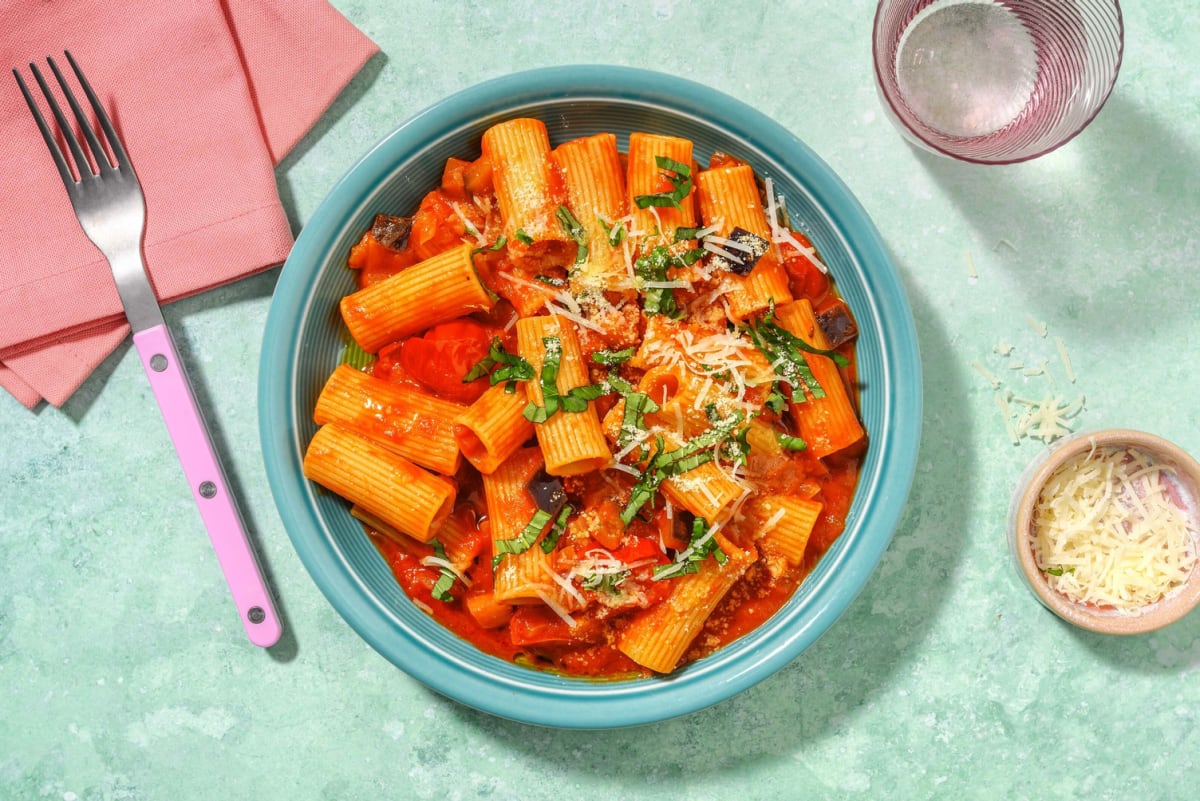 Rigatoni alla norma