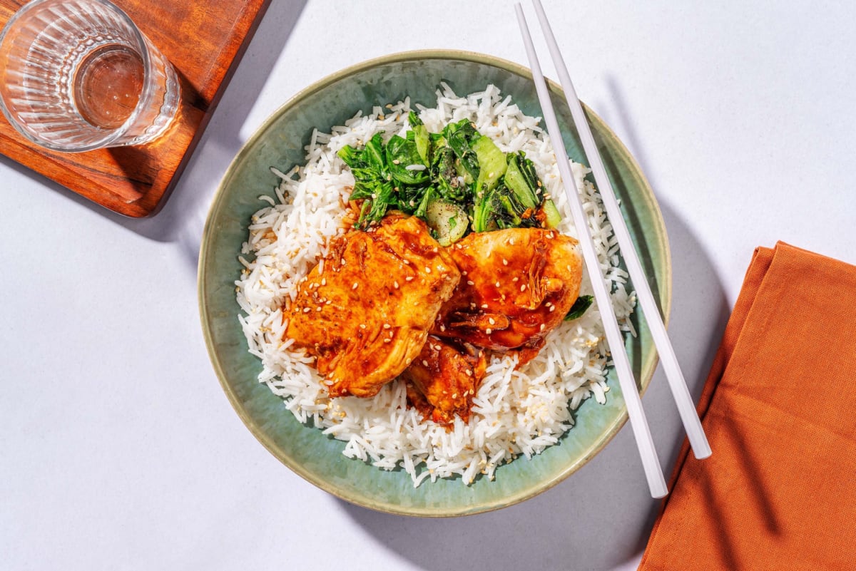 Spicy Tofu Bulgogi-Style Bowl