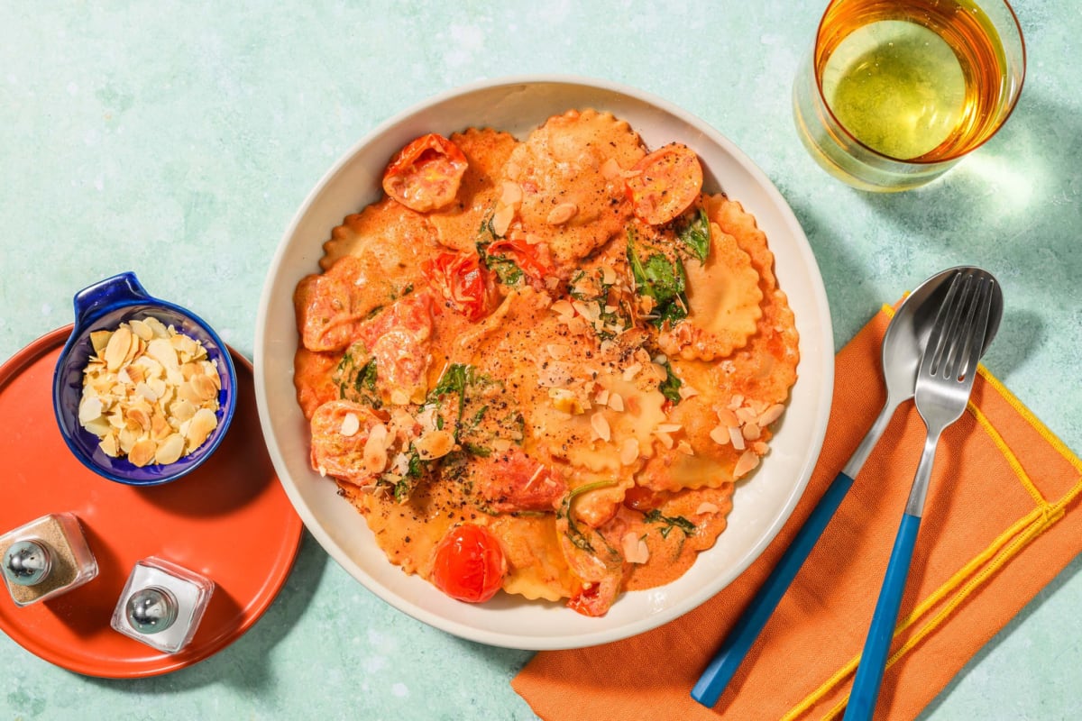  Sun-Dried Pesto Butternut Squash Pasta