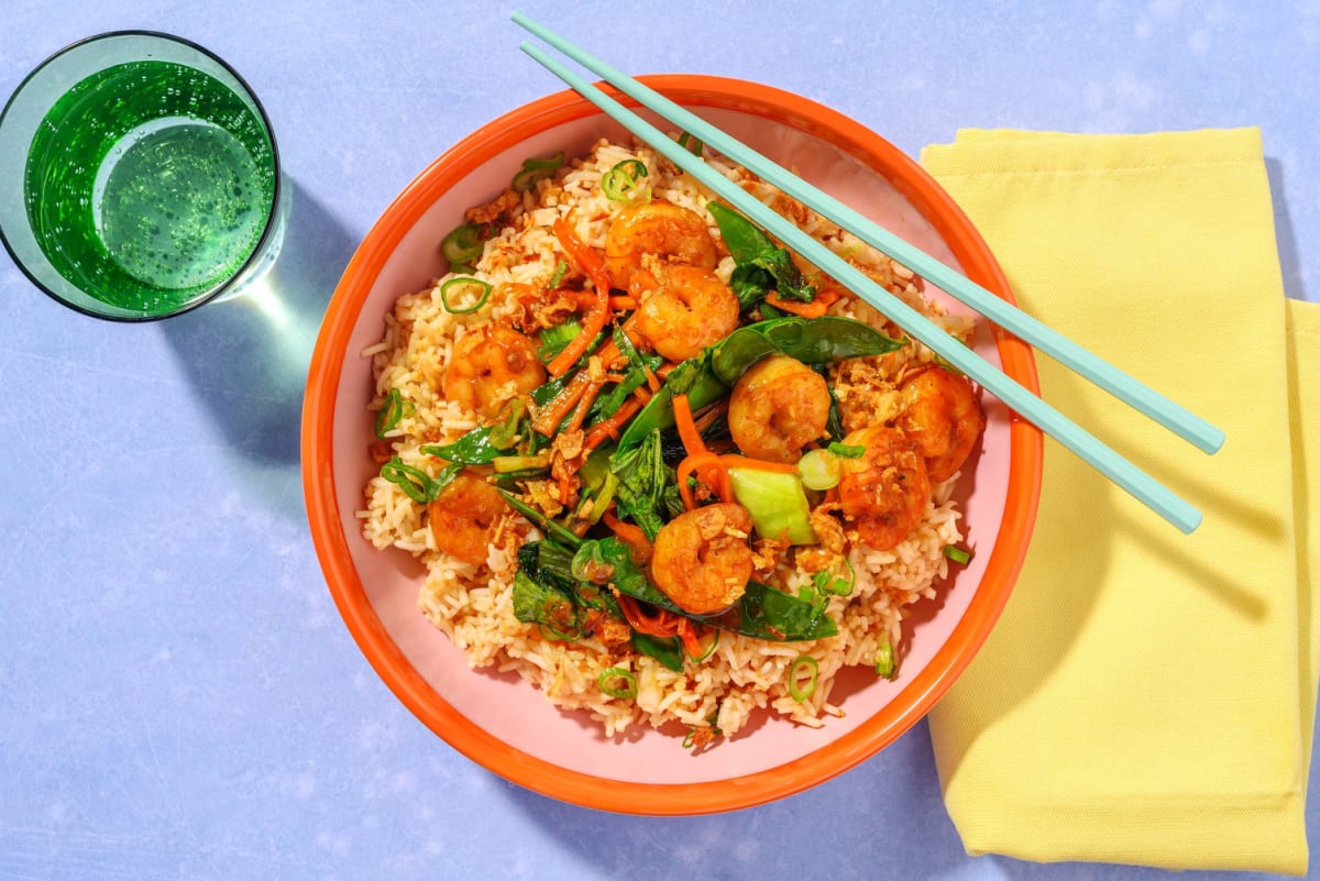 Caramelized Ginger Double Shrimp