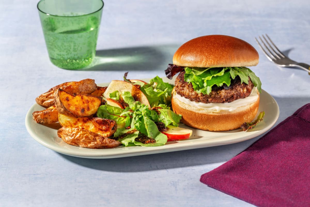 Beyond Meat® and Apple Burgers