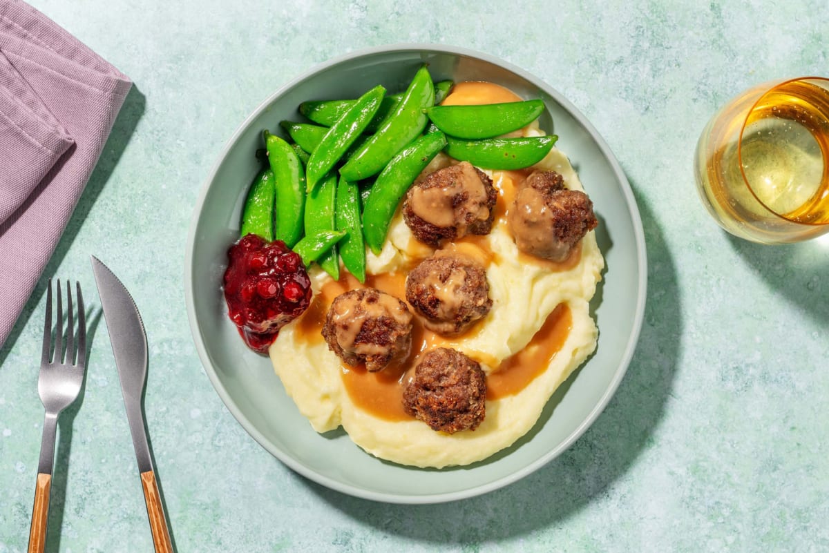 Boulettes de dinde à la suédoise