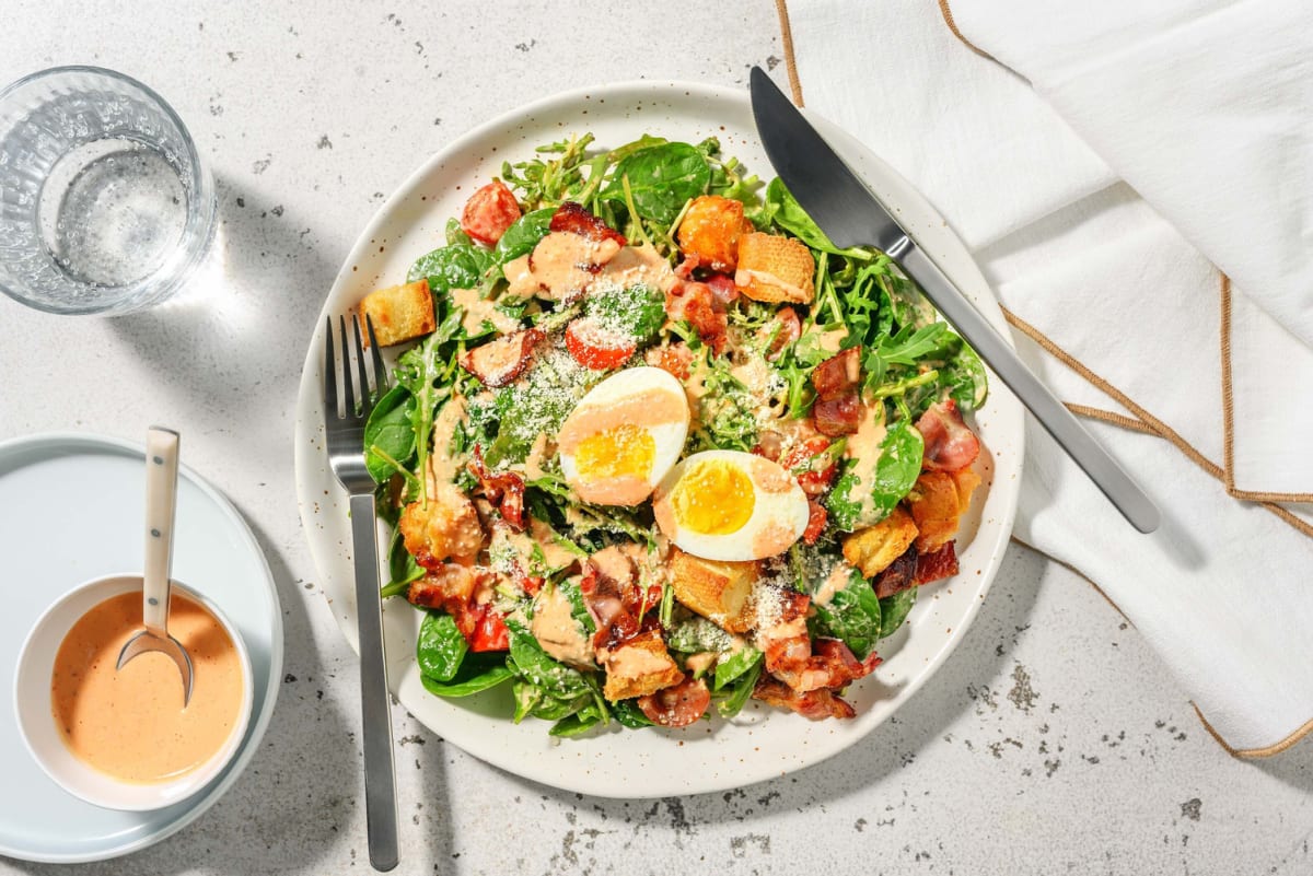 Smart Eggy BLT Salad