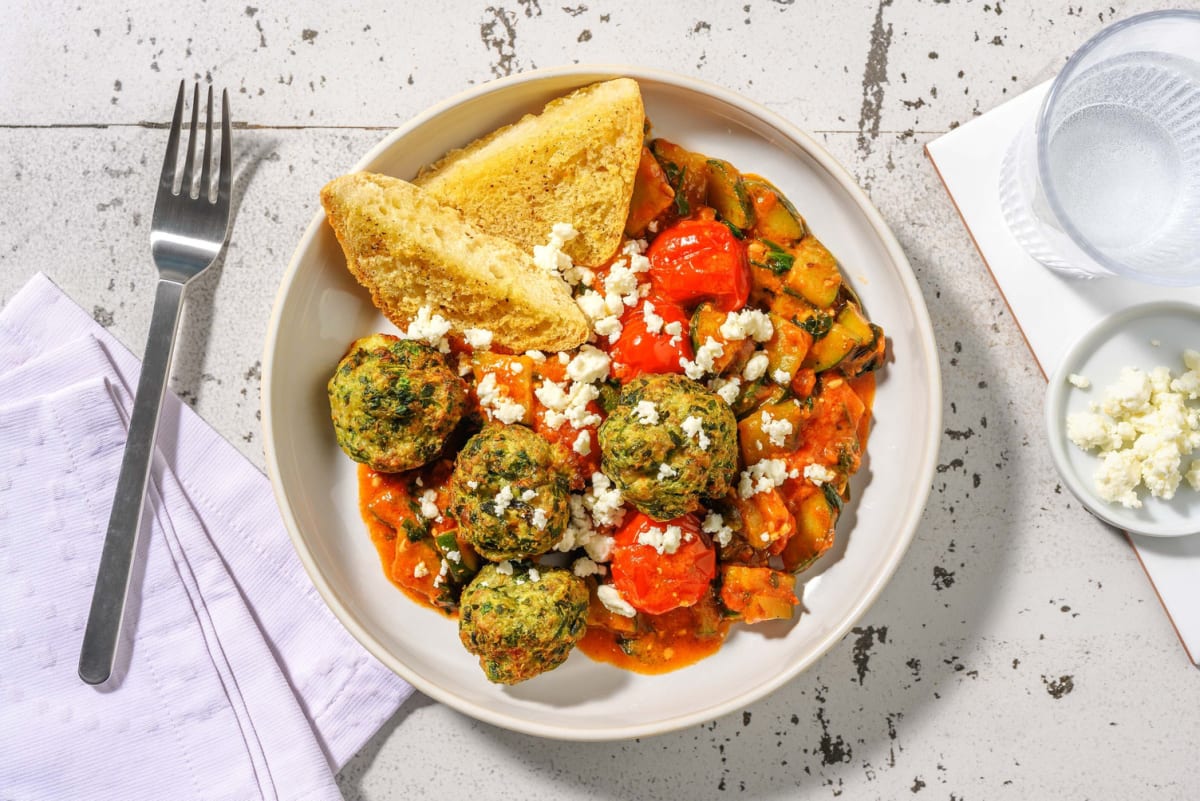 Carb Smart Beyond Meat® and Spinach Meatballs