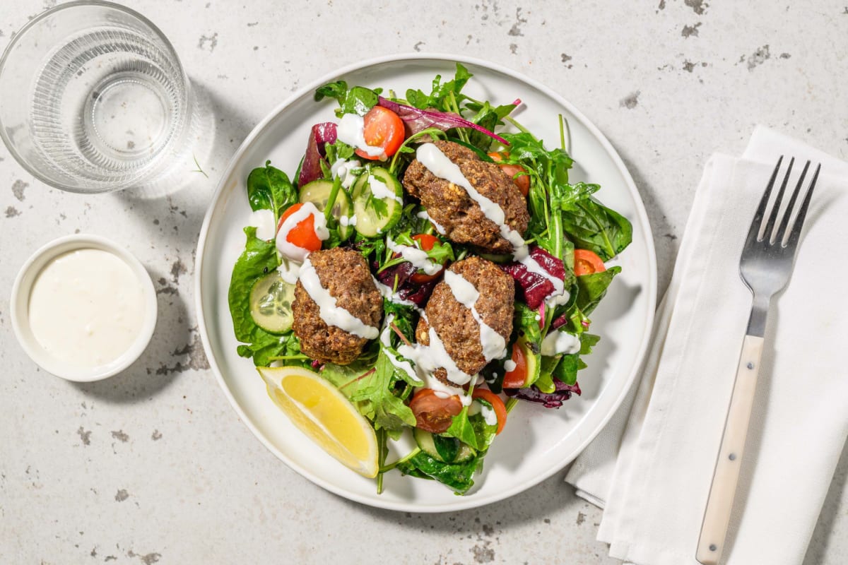 Carb Smart Middle Eastern-Inspired Turkey Koftas