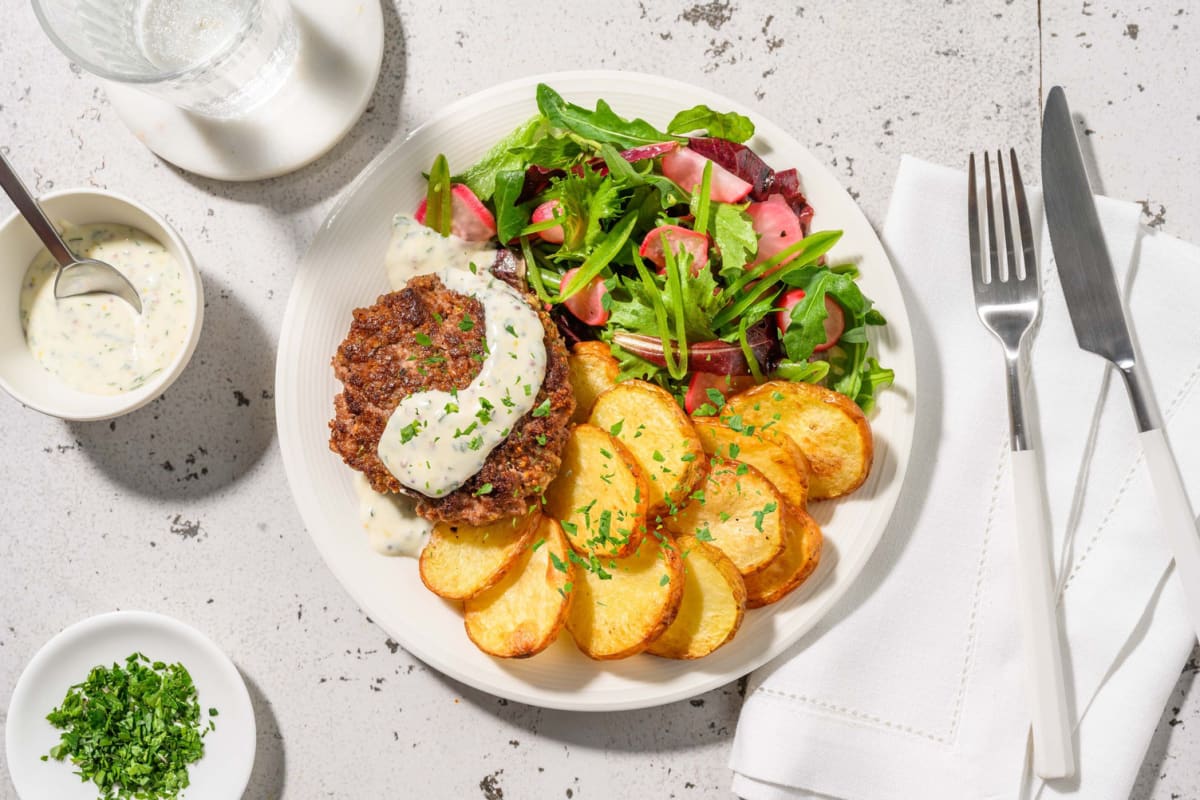 Galettes de Beyond Meat® à la française