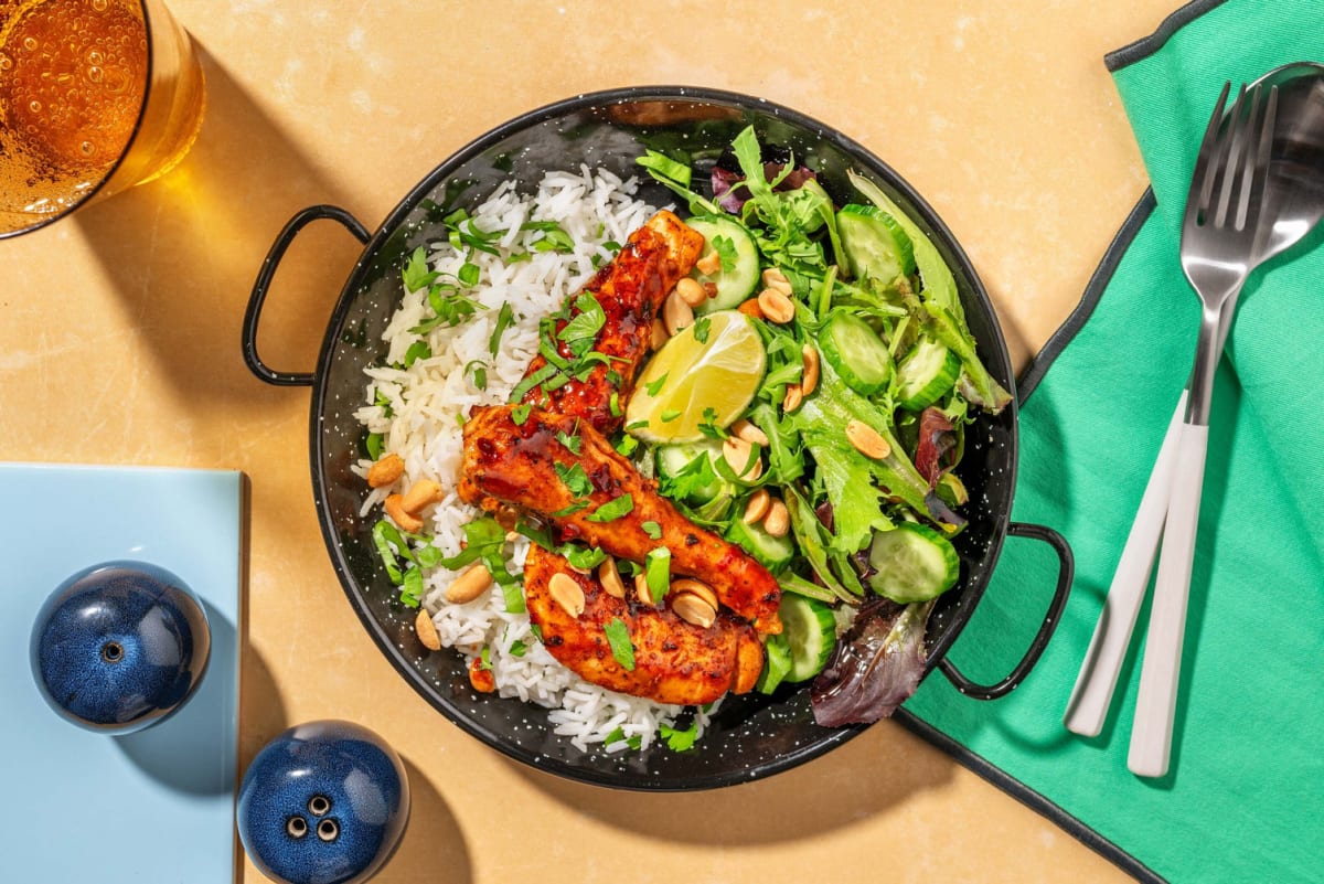 Thai-Inspired Sweet and Spicy Shrimp 