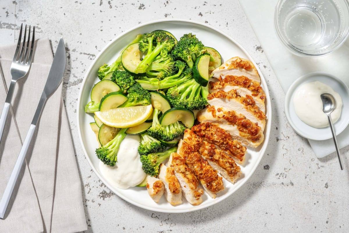 Carb Smart Almond Chicken