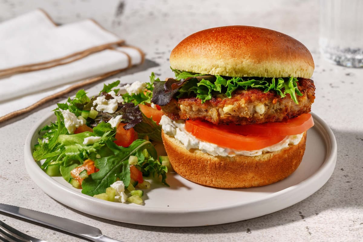 Cal Smart Tzatziki Beyond Meat® Burgers