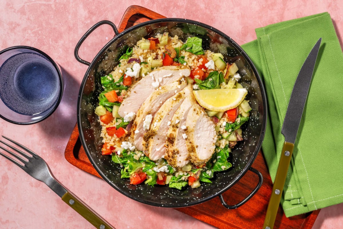 Grilled Greek Turkey