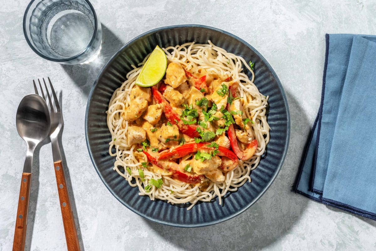 Golden Thai-Style Double Chicken Curry
