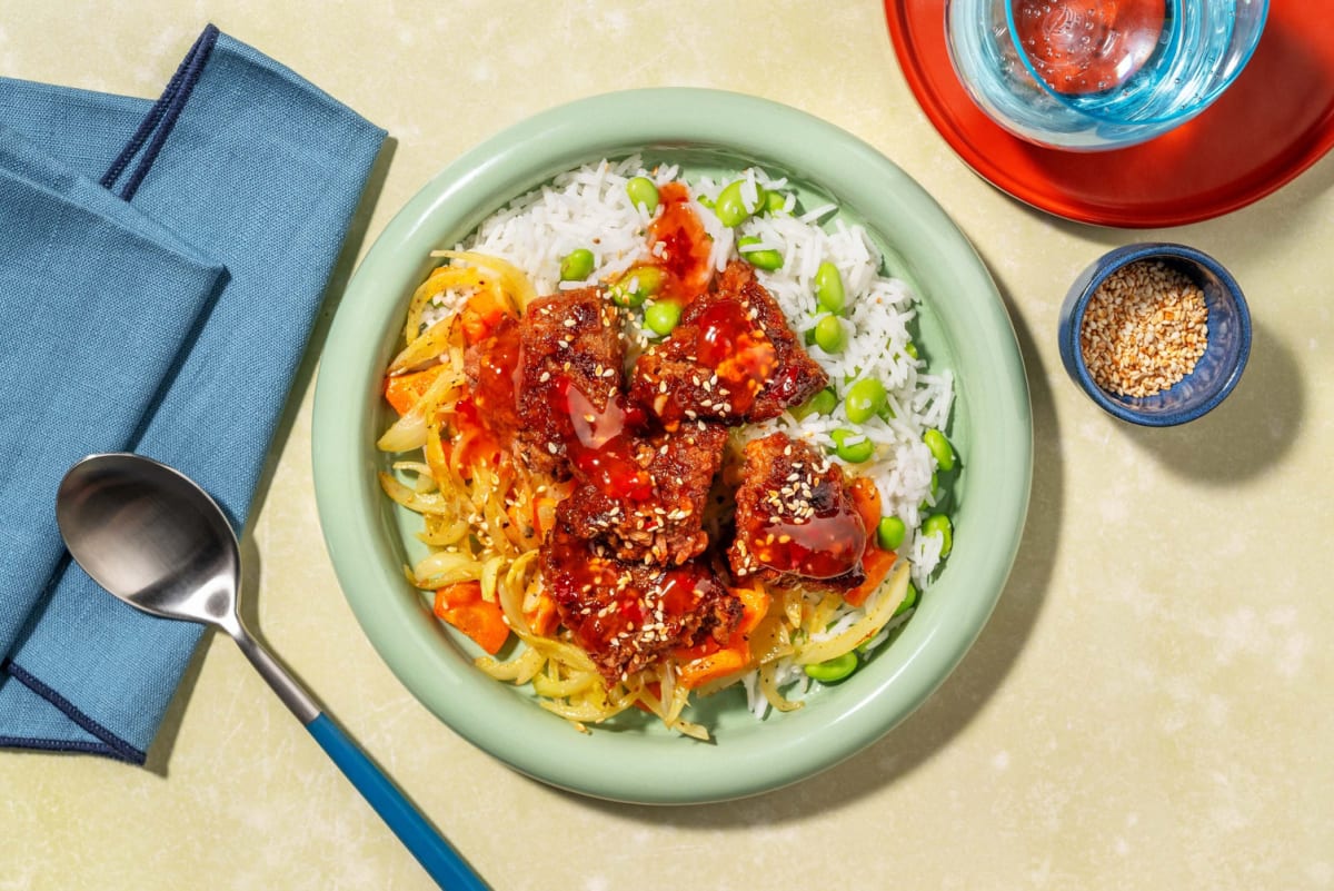 Sweet Heat Double Beyond Meat Bowls