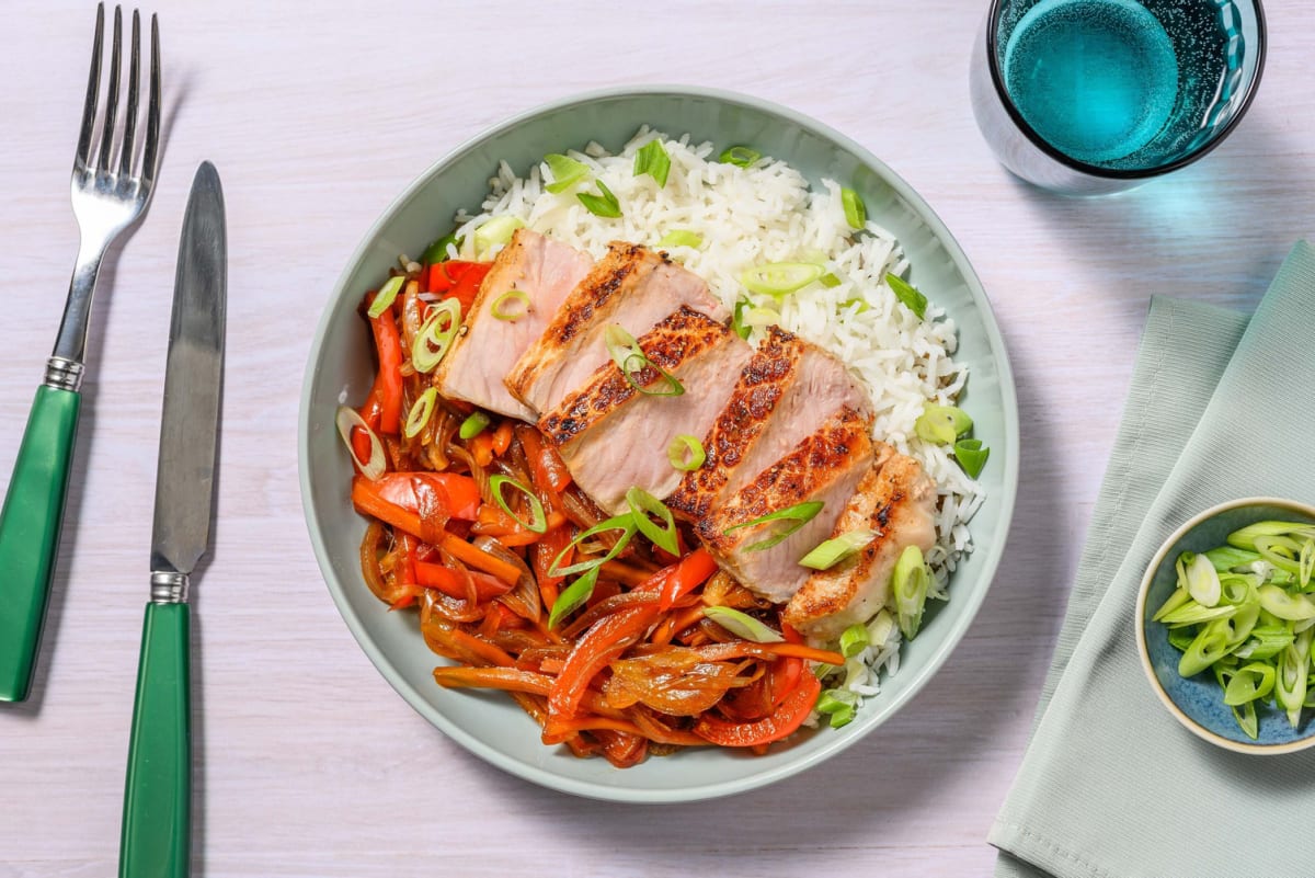 Honey-Pepper Pork Chops