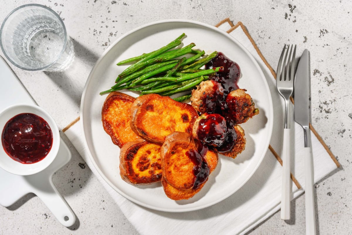 Boulettes de porc et de cheddar