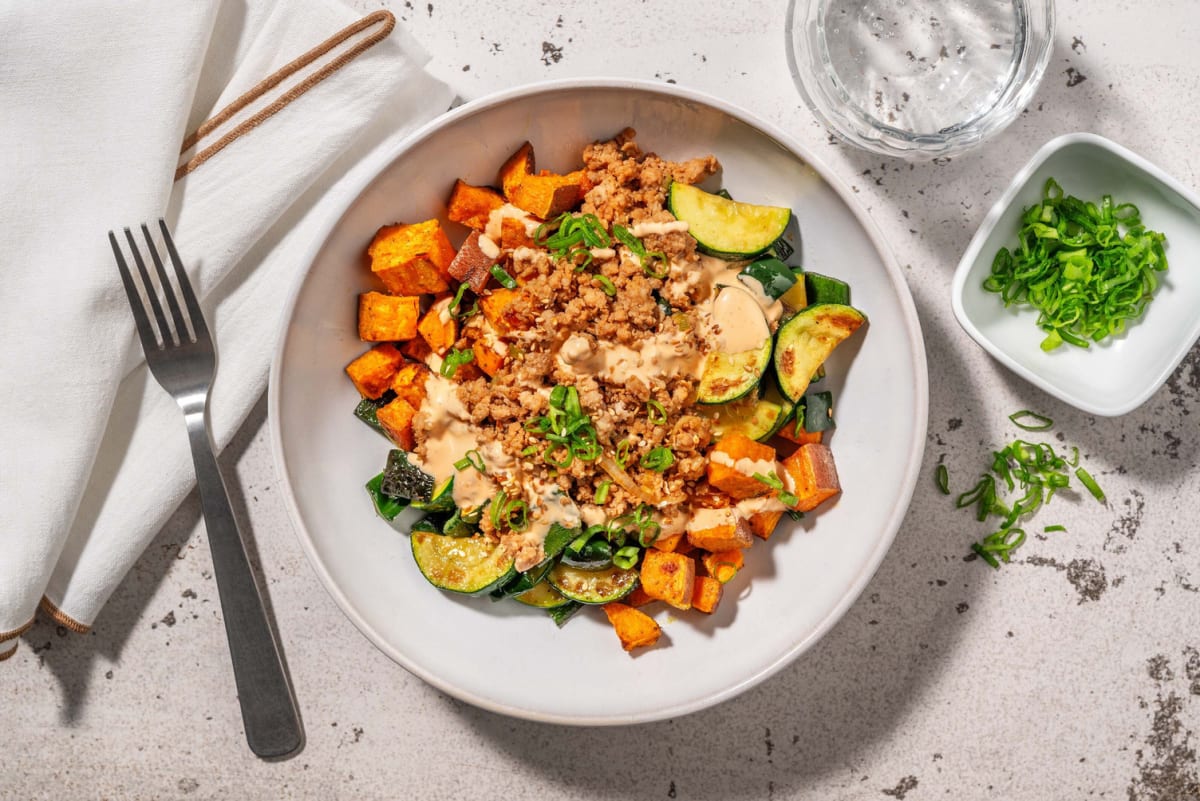 Smart Sesame Pork Bowls