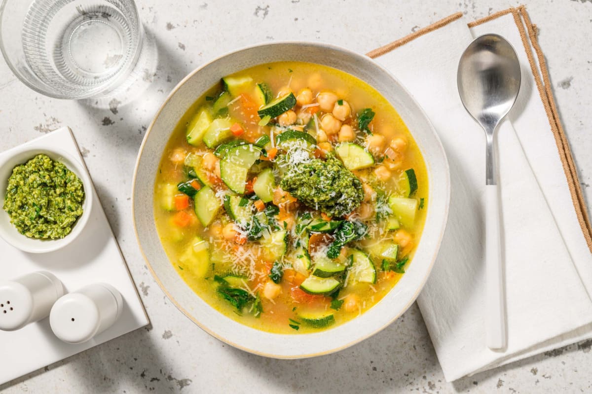 Carb Smart Hearty Veggie Soup