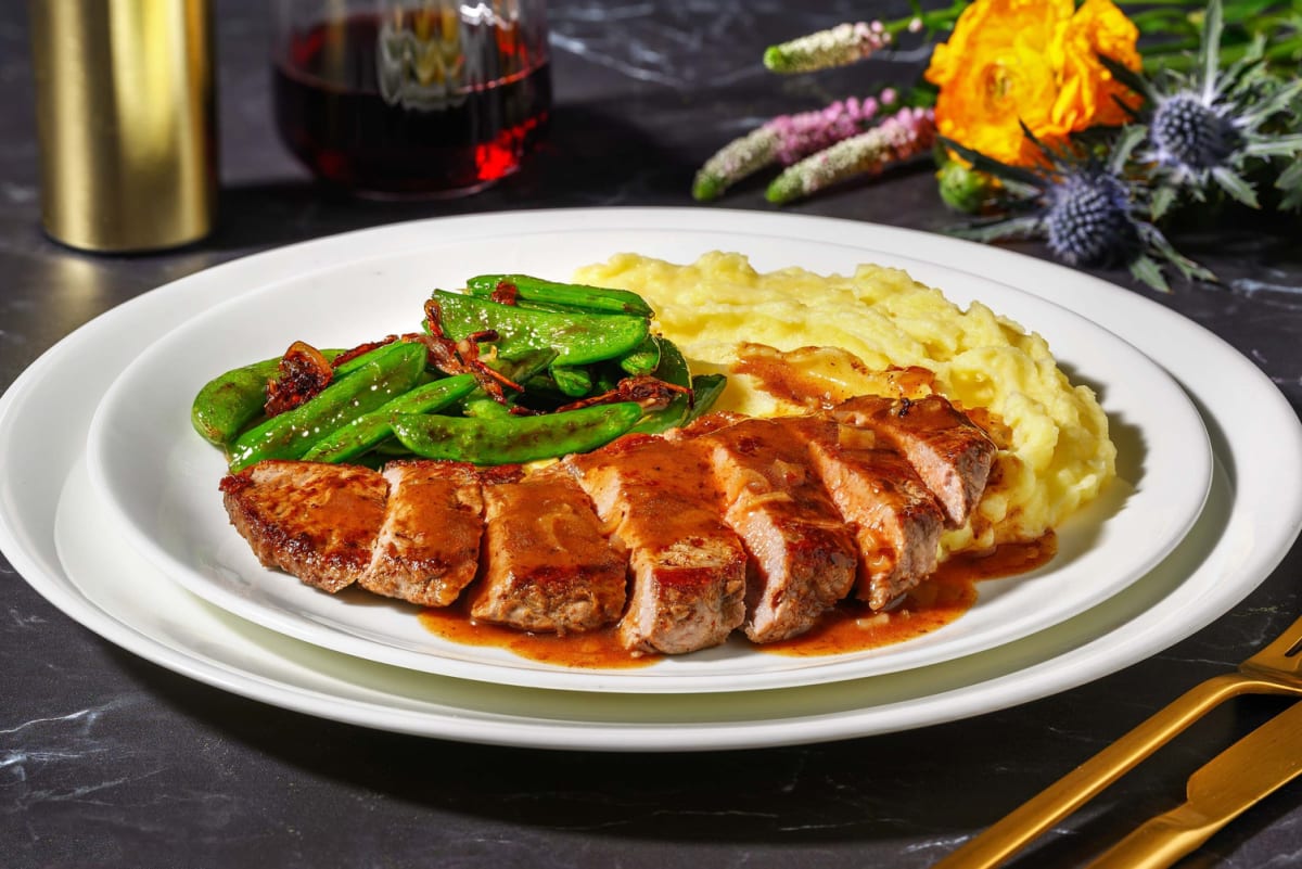 Pan-Fried Top Sirloin Steak