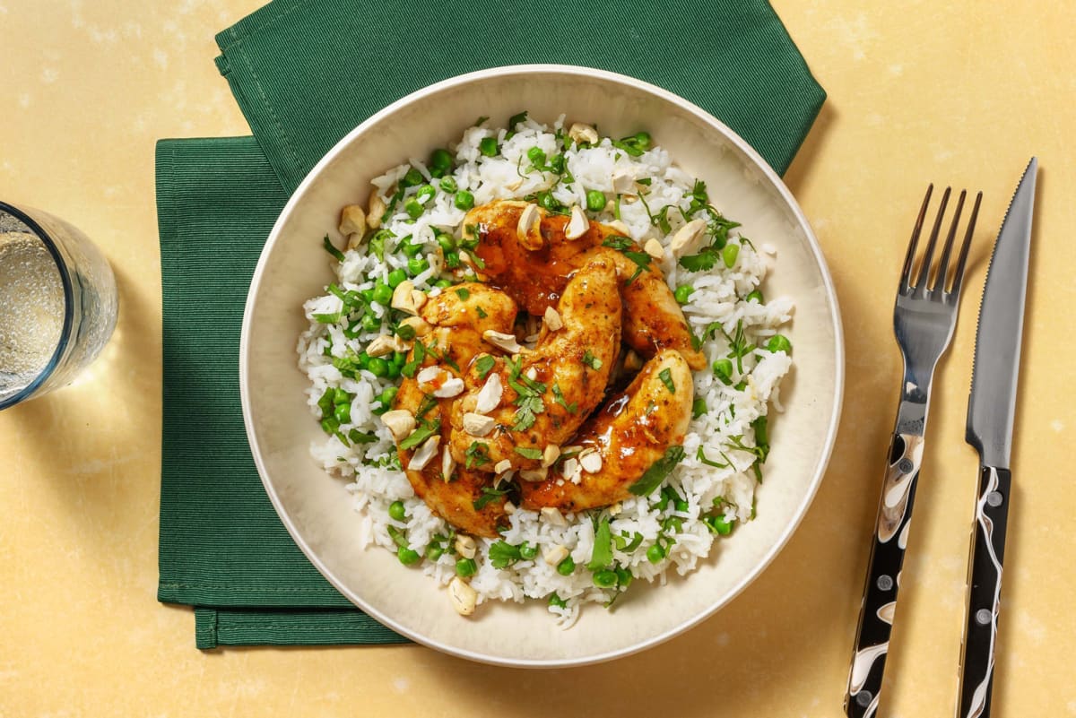 Mango Chutney-Chicken Bowls