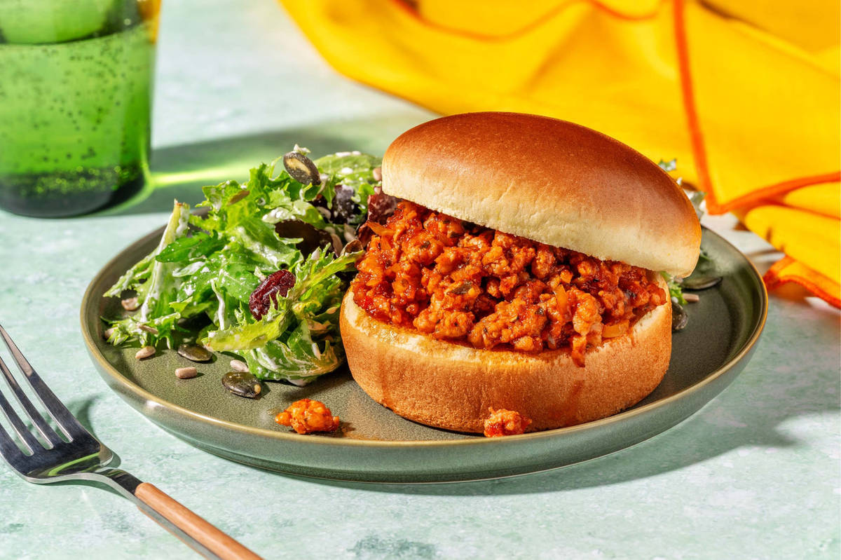 Recipe Bulgogi Sloppy Joes One-Pan Sesame Pork Sloppy Joes Recipe