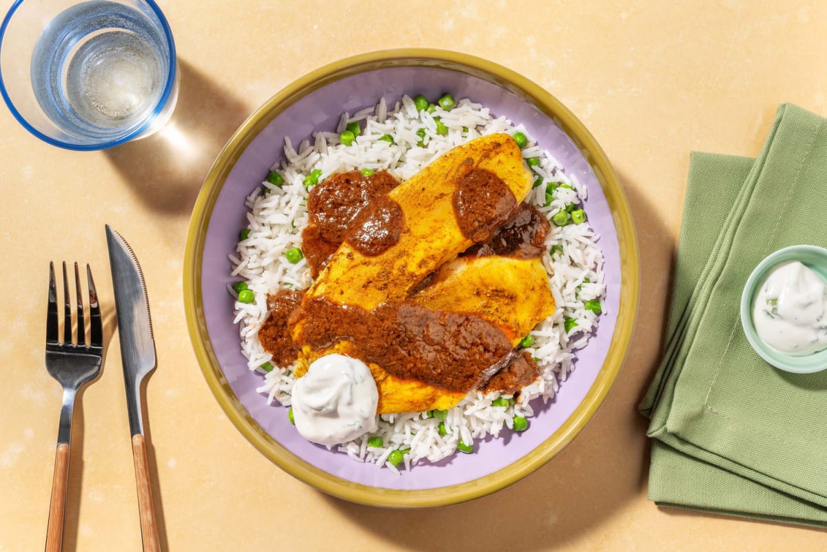 Cari de saumon super rapide à la mode du sud de l'Inde