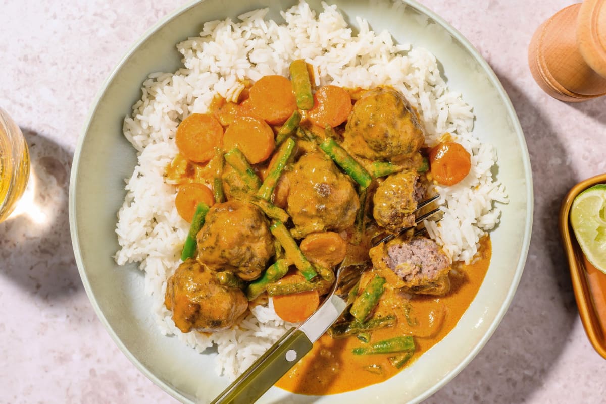 Beef Meatball Satay