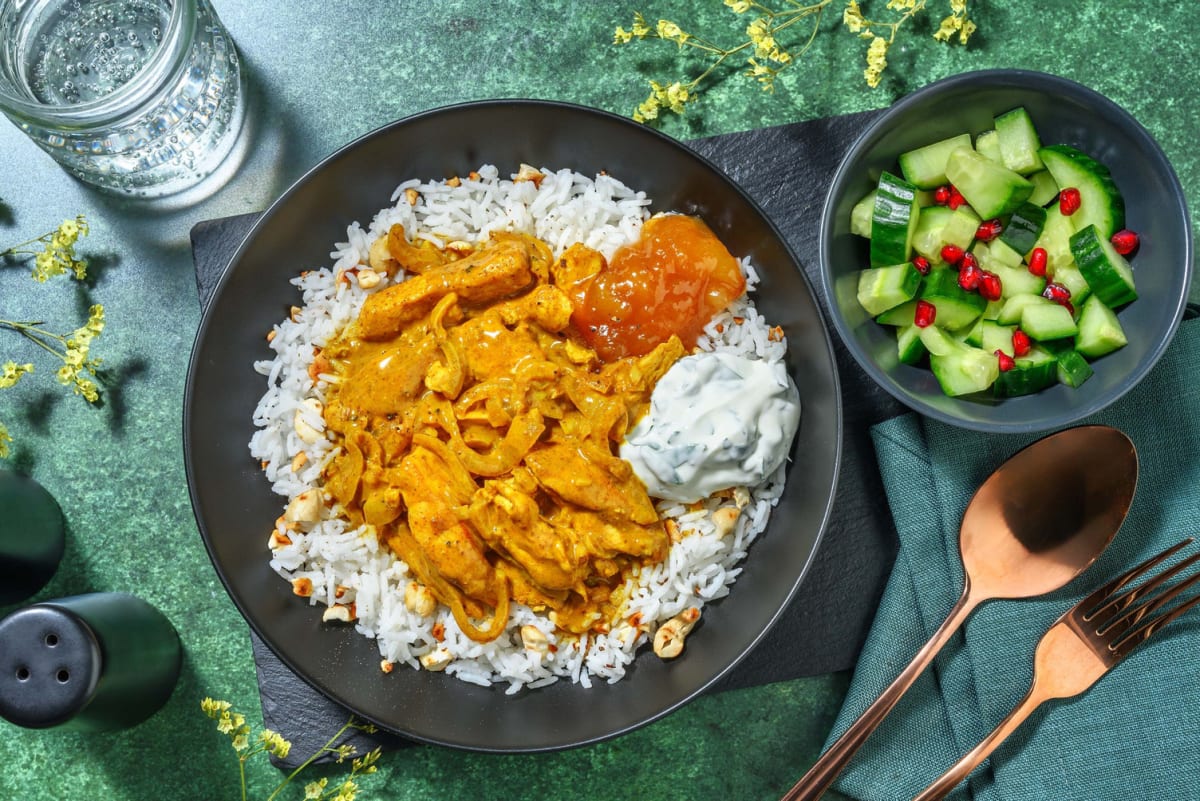 Indisk korma-kyckling
