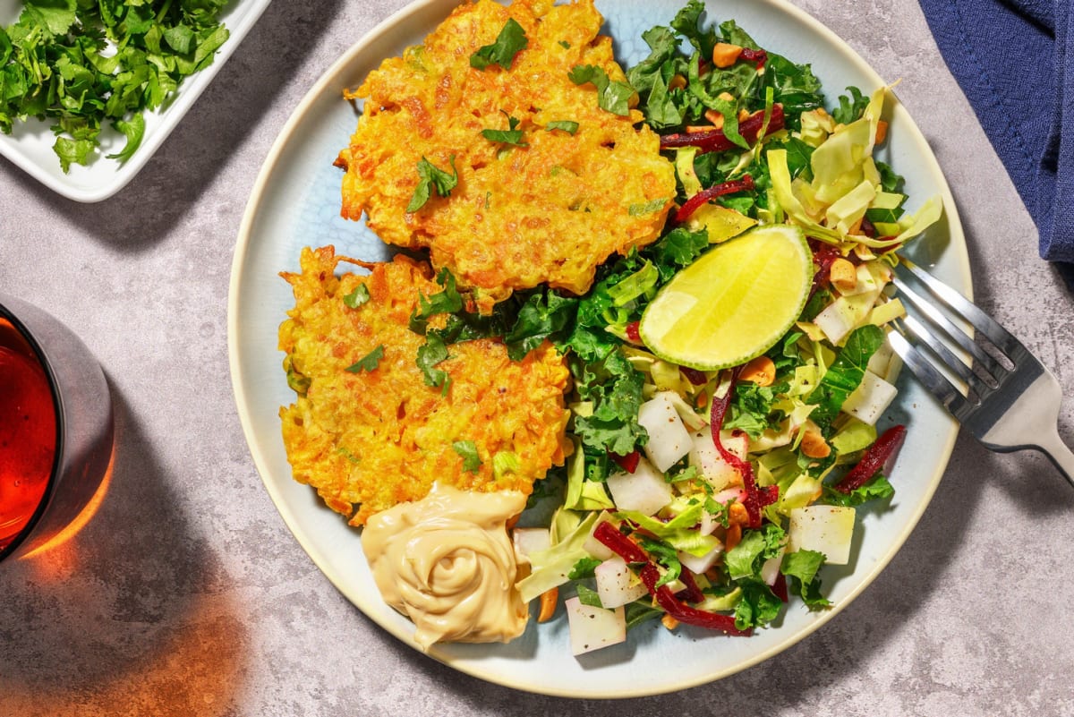 Pannstekta grillostfritters
