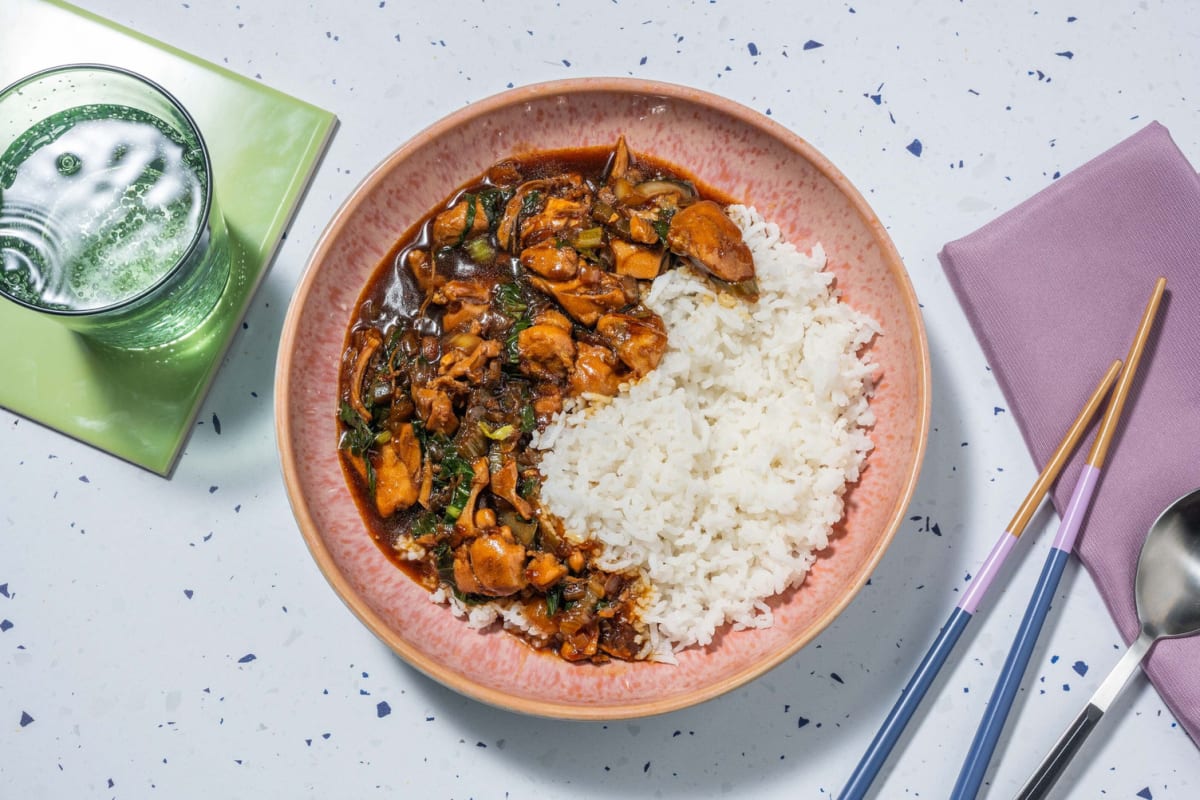 Beijing Style Chicken and Pak Choi Stir-Fry