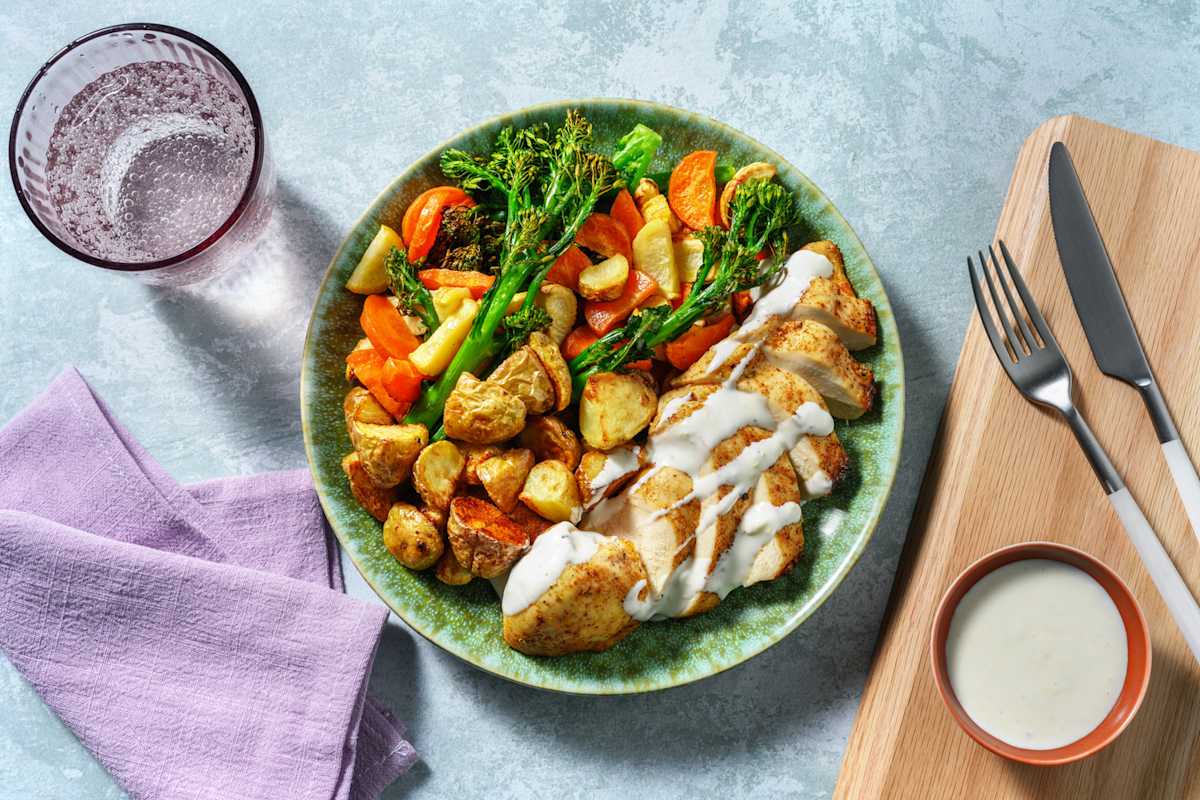 Cajun Chicken Traybake
