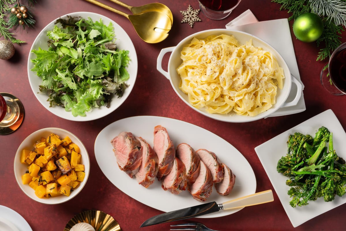 Saltimbocca-inspireret svinemørbrad